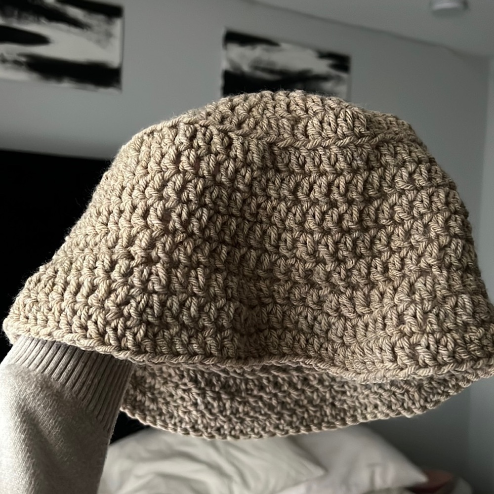 handmade crochet bucket hat